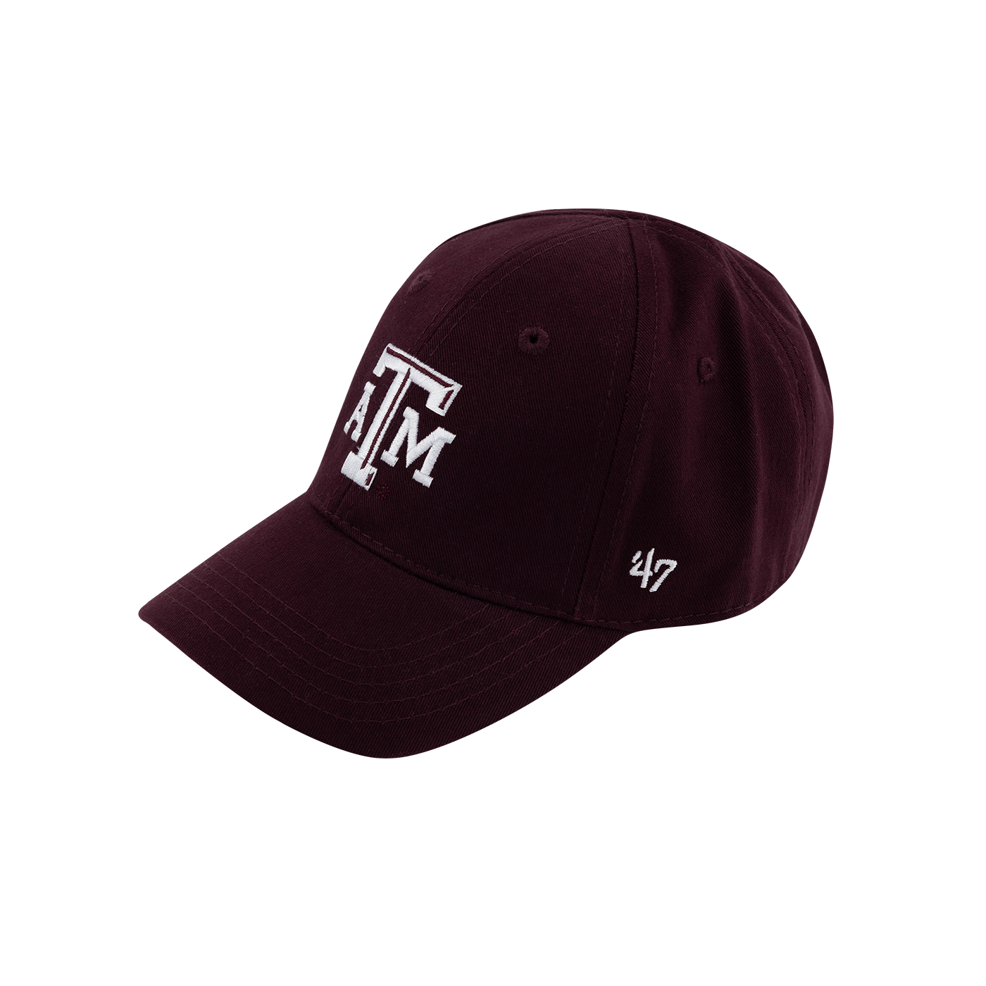 Infant Maroon Cap with White ATM