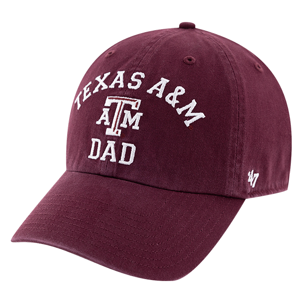 47 Clean Up Dad Maroon Hat – Aggieland Outfitters