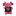 Pink plush axolotl toy wearing a maroon shirt with 'ATM' logo