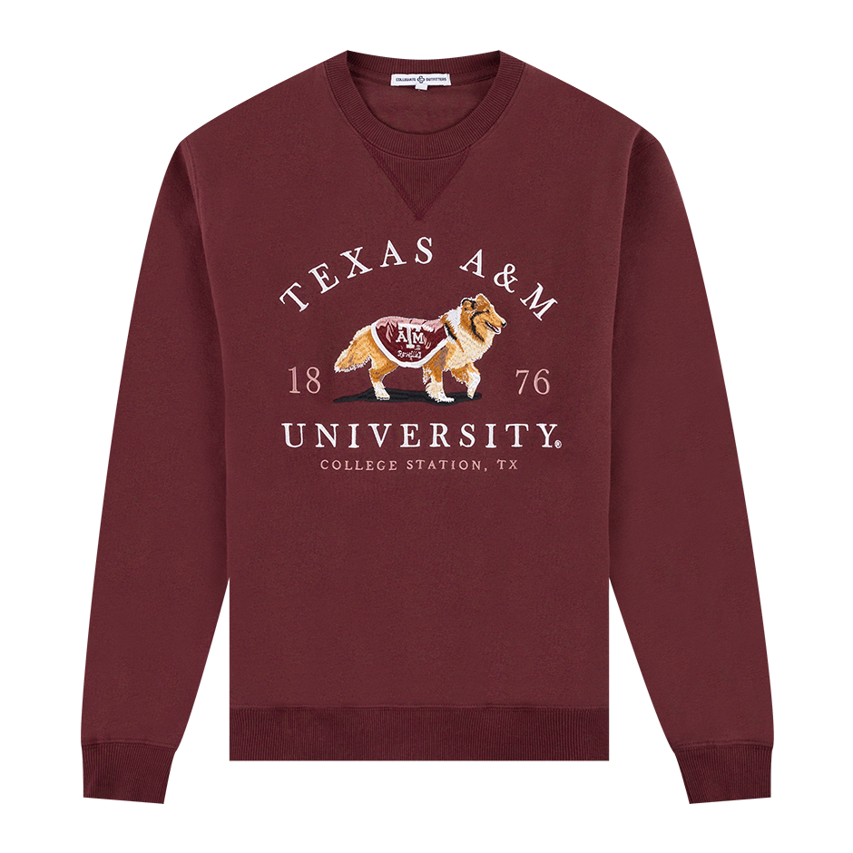 Reveille Embroidered Sweatshirt by Collegiate Outfitters