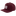 Maroon hat with white rubber patch with maroon ATM logo