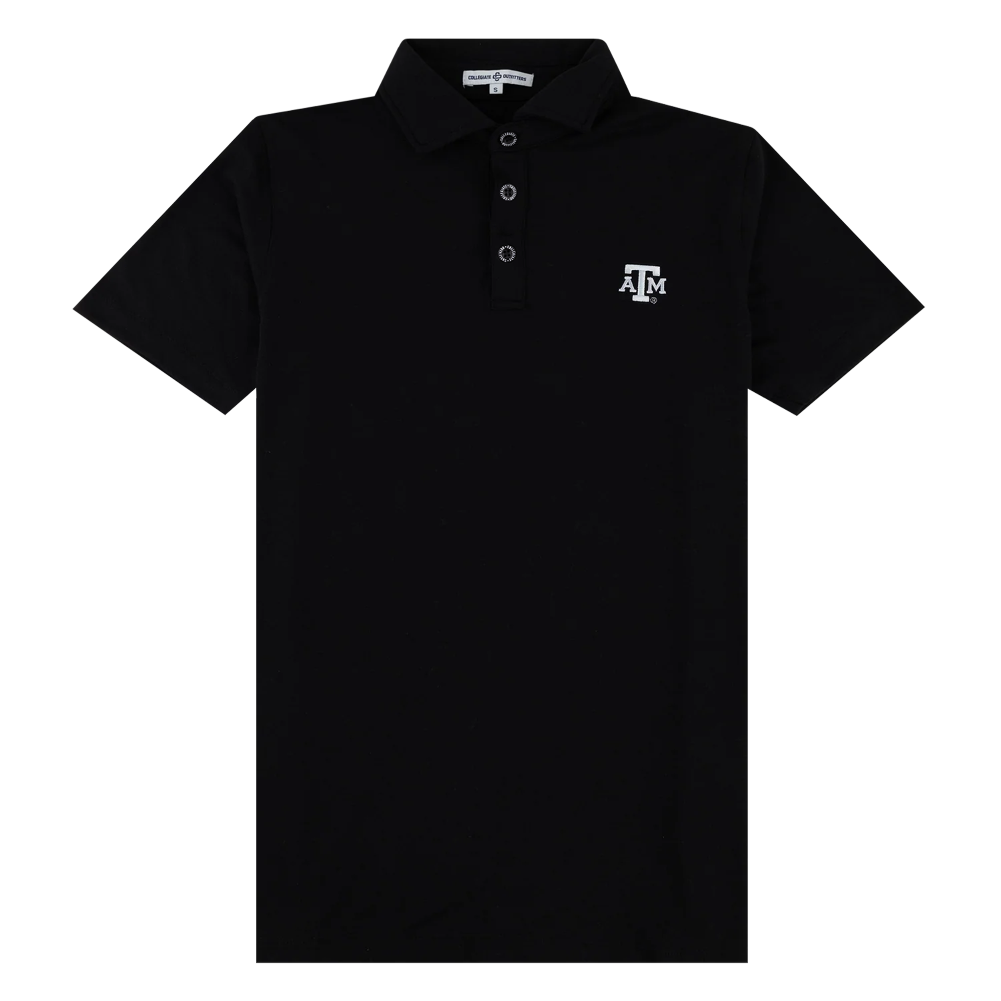 Solid Black Polo – Aggieland Outfitters