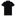 Black polo shirt with a logo on the chest