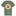 Texas A&M green t-shirt with the Texas A&M logo in the middle in maroon on the back of the shirt.
