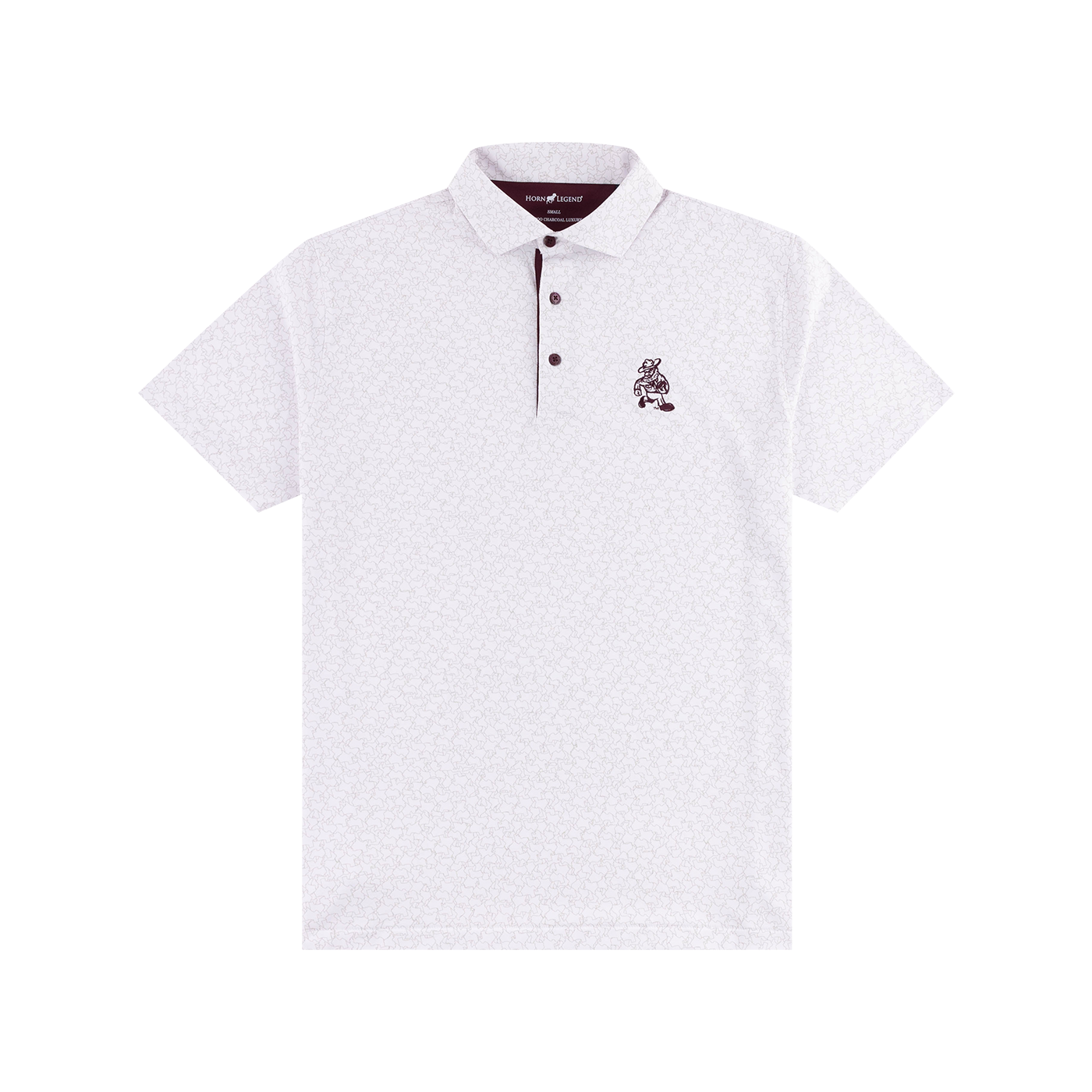 Texas A&M Horn Legend Football Ol' Sarge Polo - Main Image