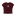 A maroon short-sleeve crop top t-shirt featuring a white beaded 'A&M' logo on the center chest. The shirt is displayed flat against a solid white background.