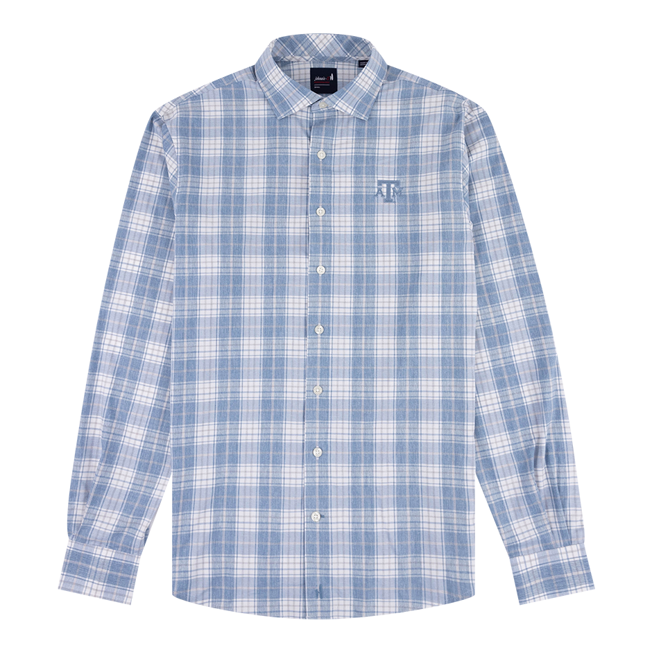 Blue Plaid Hendley LS