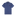 Navy blue striped button performance shirt with ATM logo embroidered on the left chest.