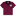 Striped knit polo with two alternating shades of maroon with black V-neck collar and 'ATM' embroidered logo on the chest.
