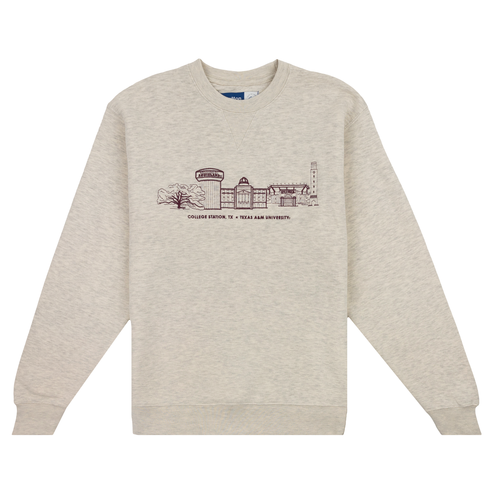 Texas A&M University College Station Skyline Sweatshirt