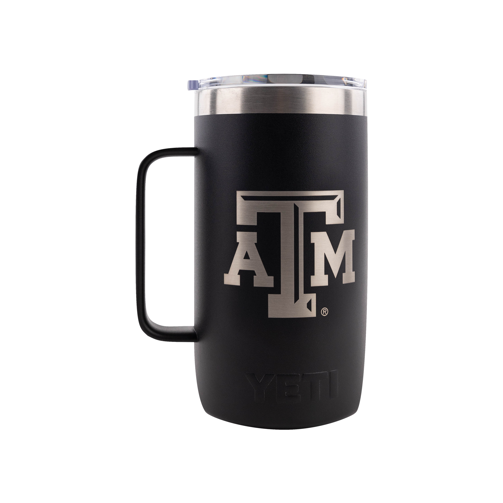 Texas A&M Yeti 24Oz Rambler Mug in Black from Aggieland Outfitters