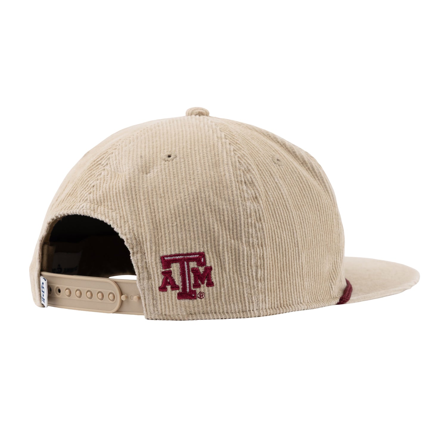 Texas A&M Tan Corduroy Rope Hat