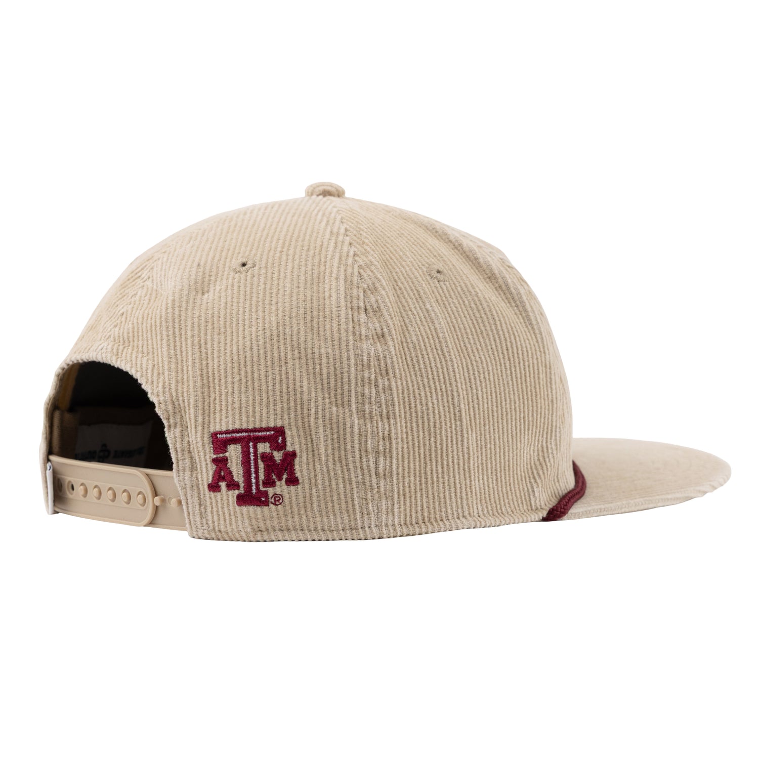 Texas A&M Tan Corduroy Rope Hat