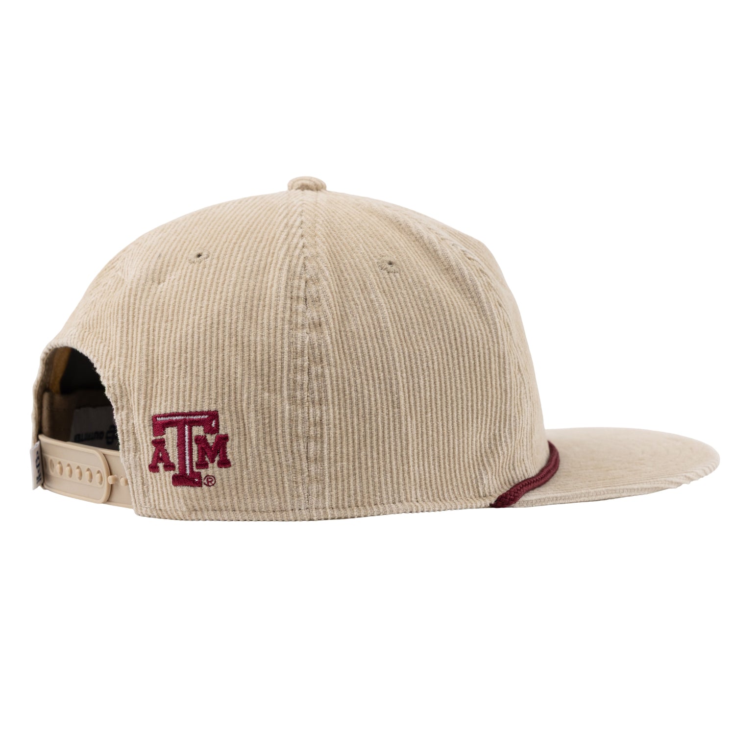 Texas A&M Tan Corduroy Rope Hat