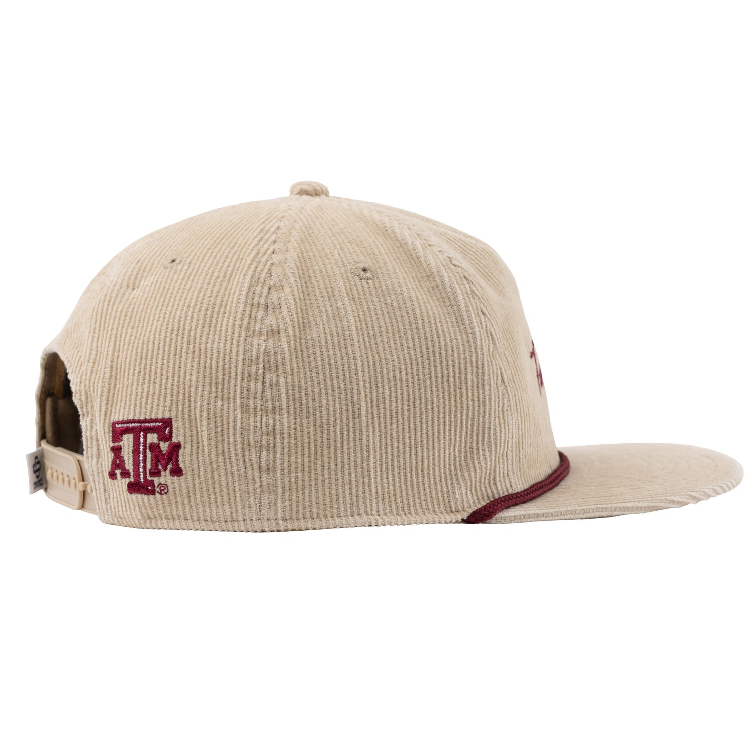 Texas A&M Tan Corduroy Rope Hat