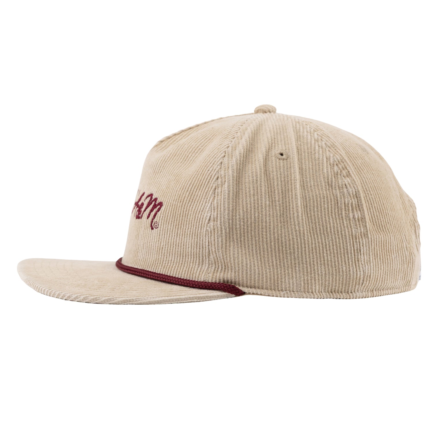 Texas A&M Tan Corduroy Rope Hat