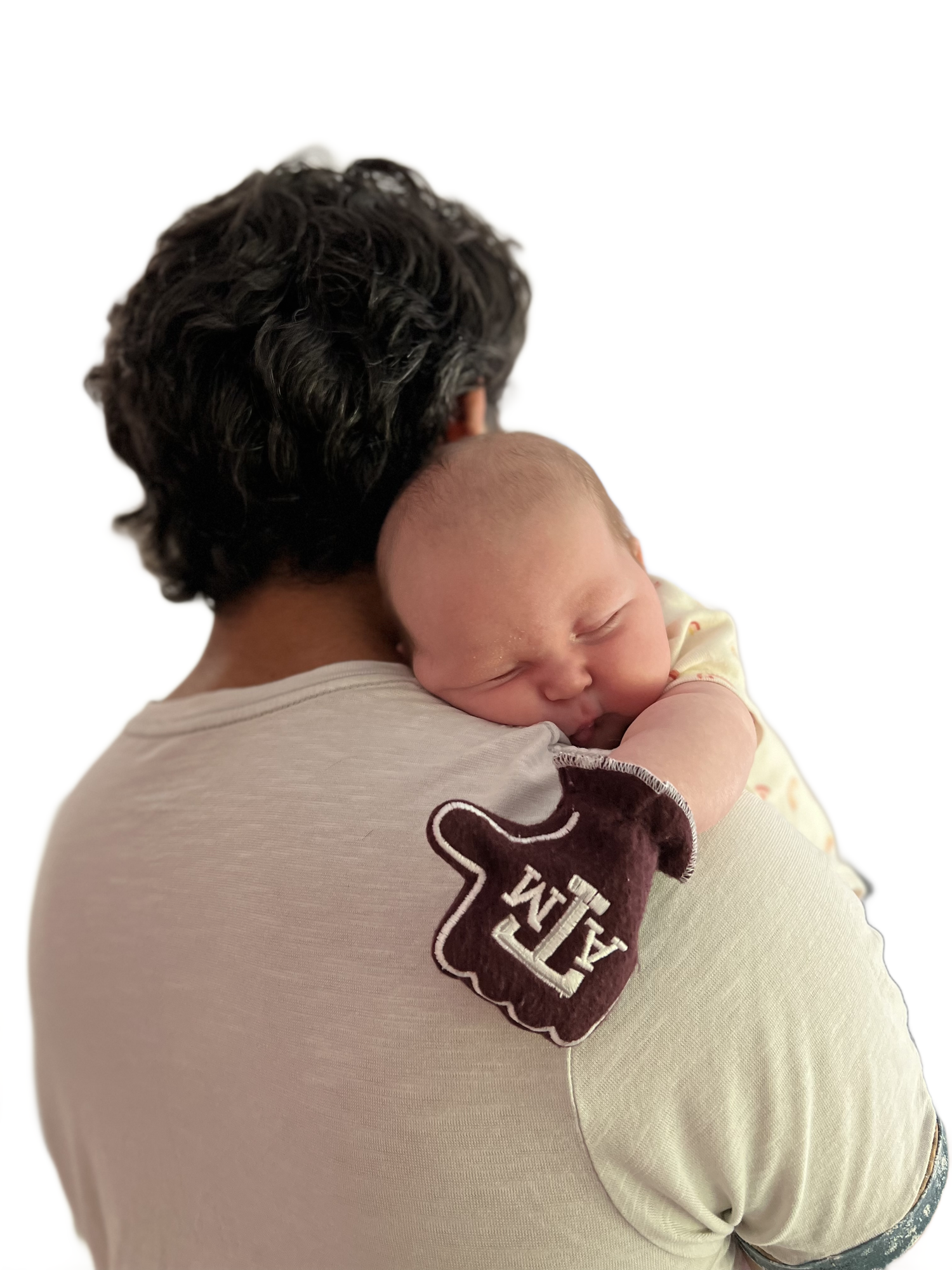 Texas A&M Gig 'Em Maroon Newborn Baby Mittens