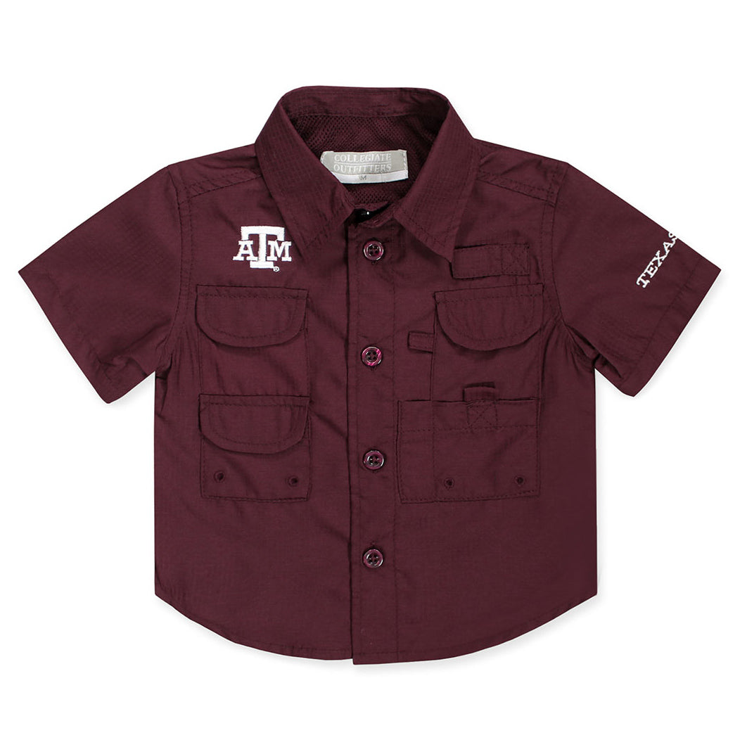Texas A&M Toddler Maroon Fishing Shirt 2T / Maroon