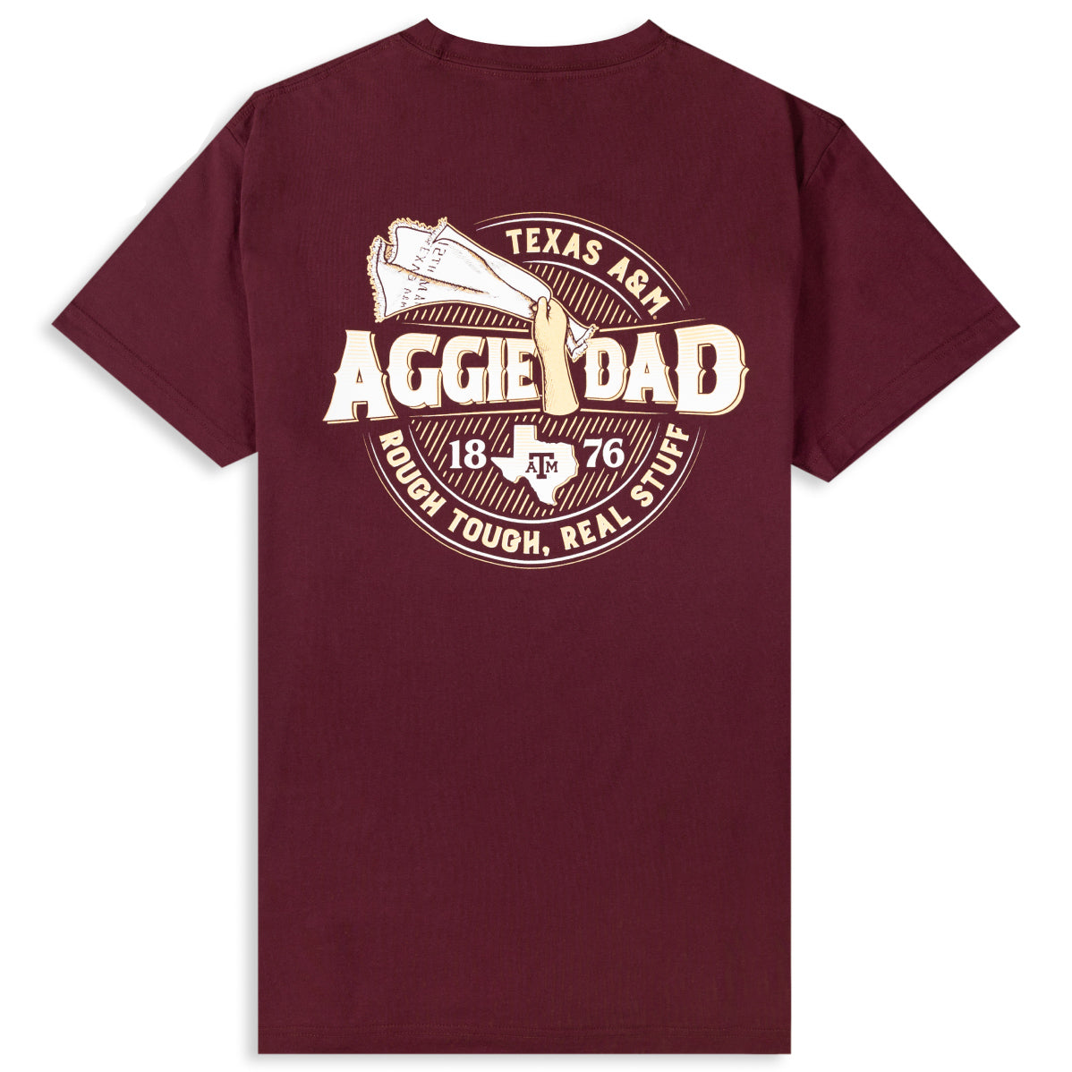 Texas A&M 12th Man Towel Aggie Dad T-Shirt