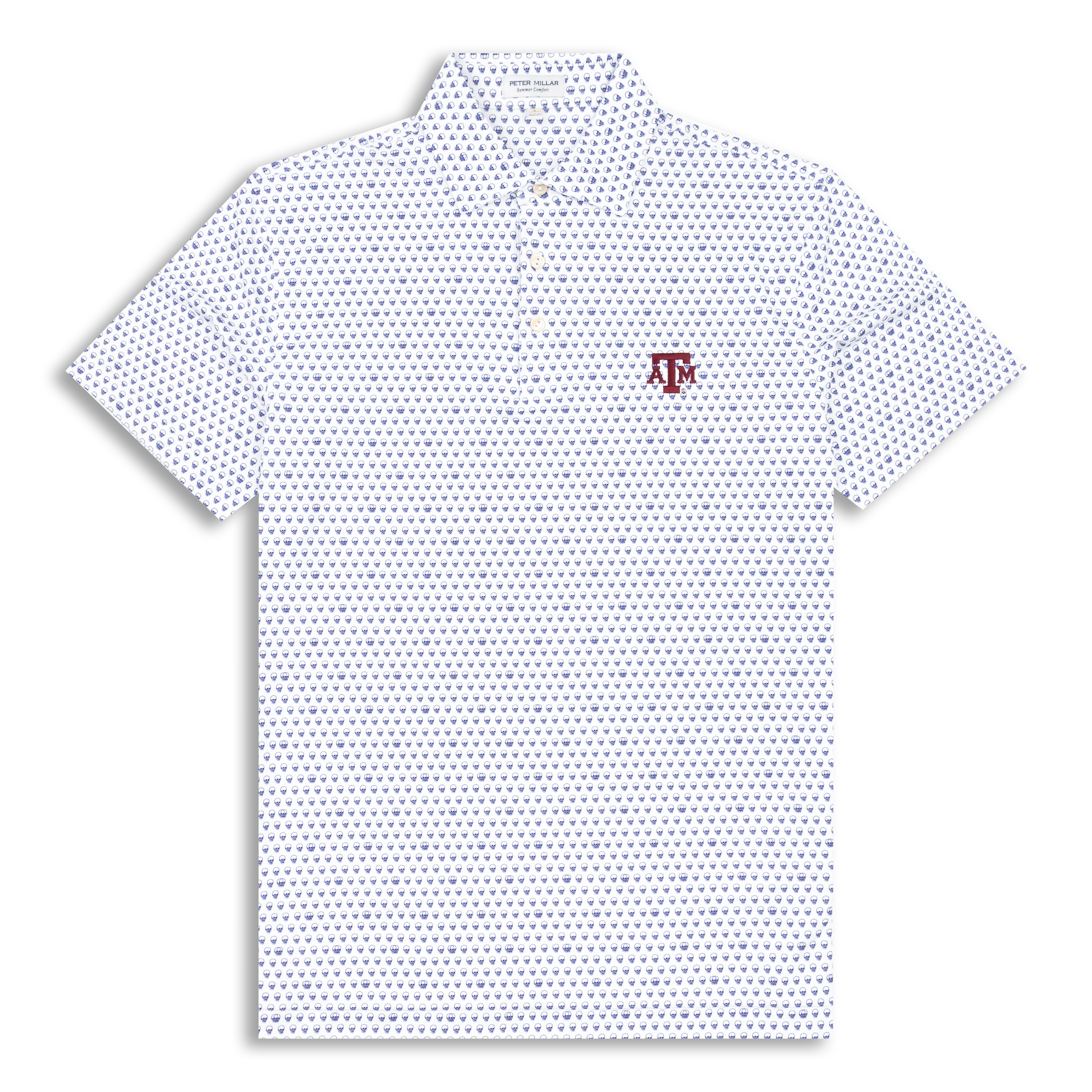 peter millar skulls polo