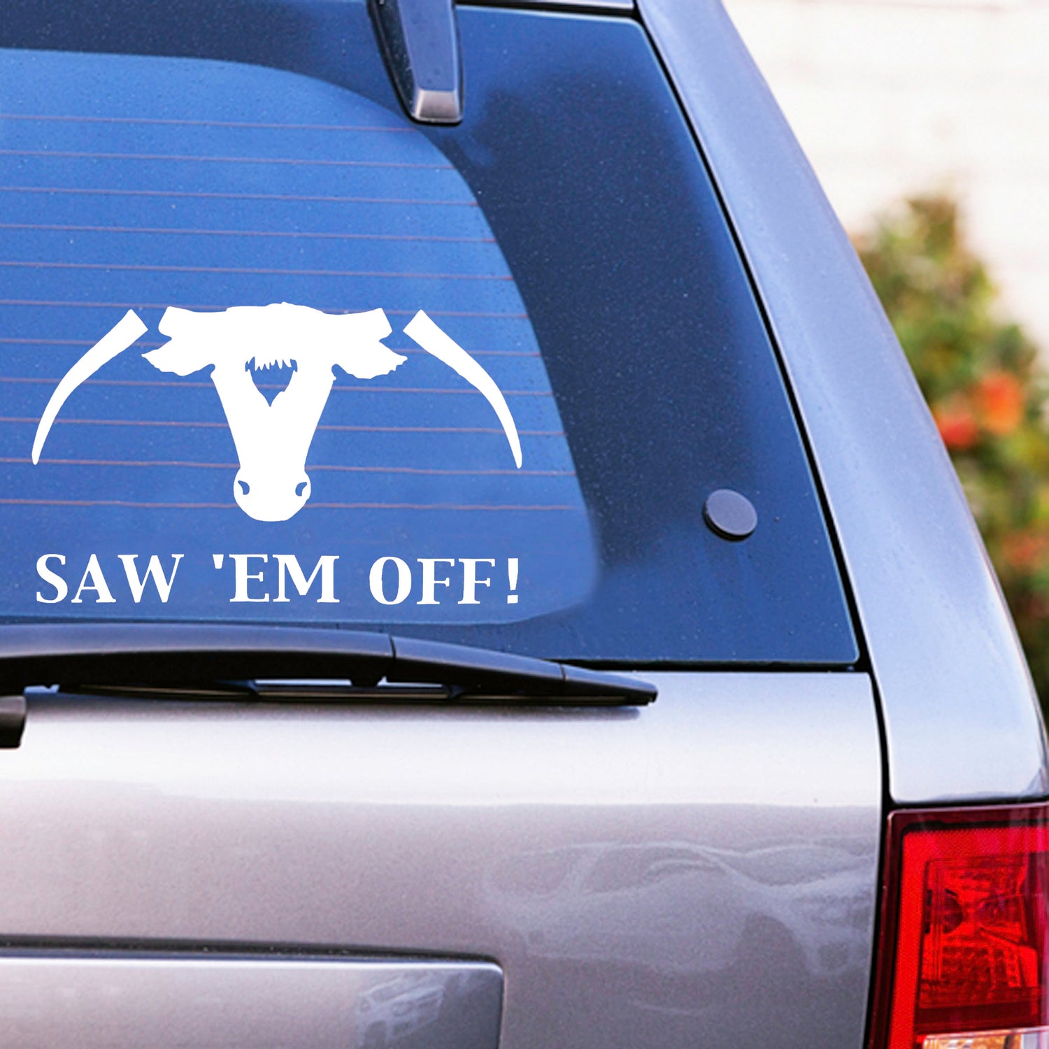 Saw Em Off Xl Decal