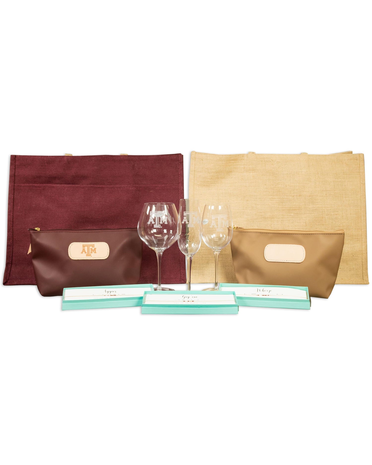 Texas A&M Luigi Bormioli 22Oz Wine Glass