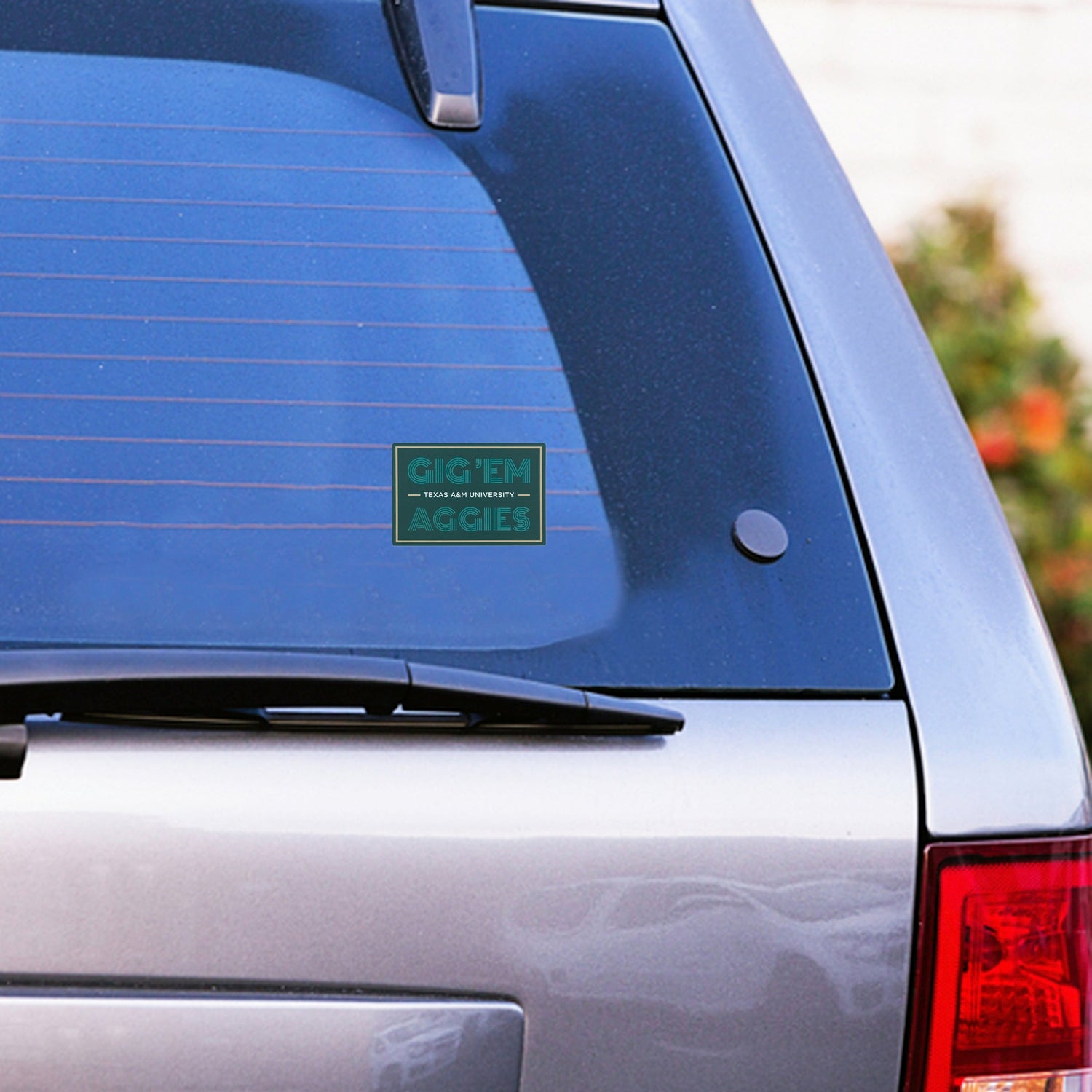 Gig 'Em Ags Box Dizzler Sticker