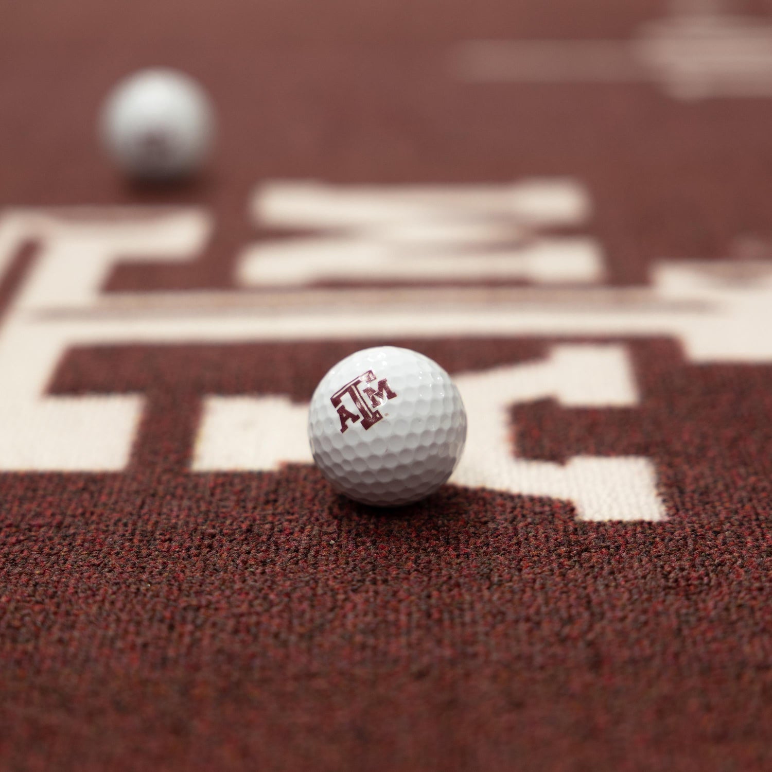 Texas A&M Putt Ball Putting Mat