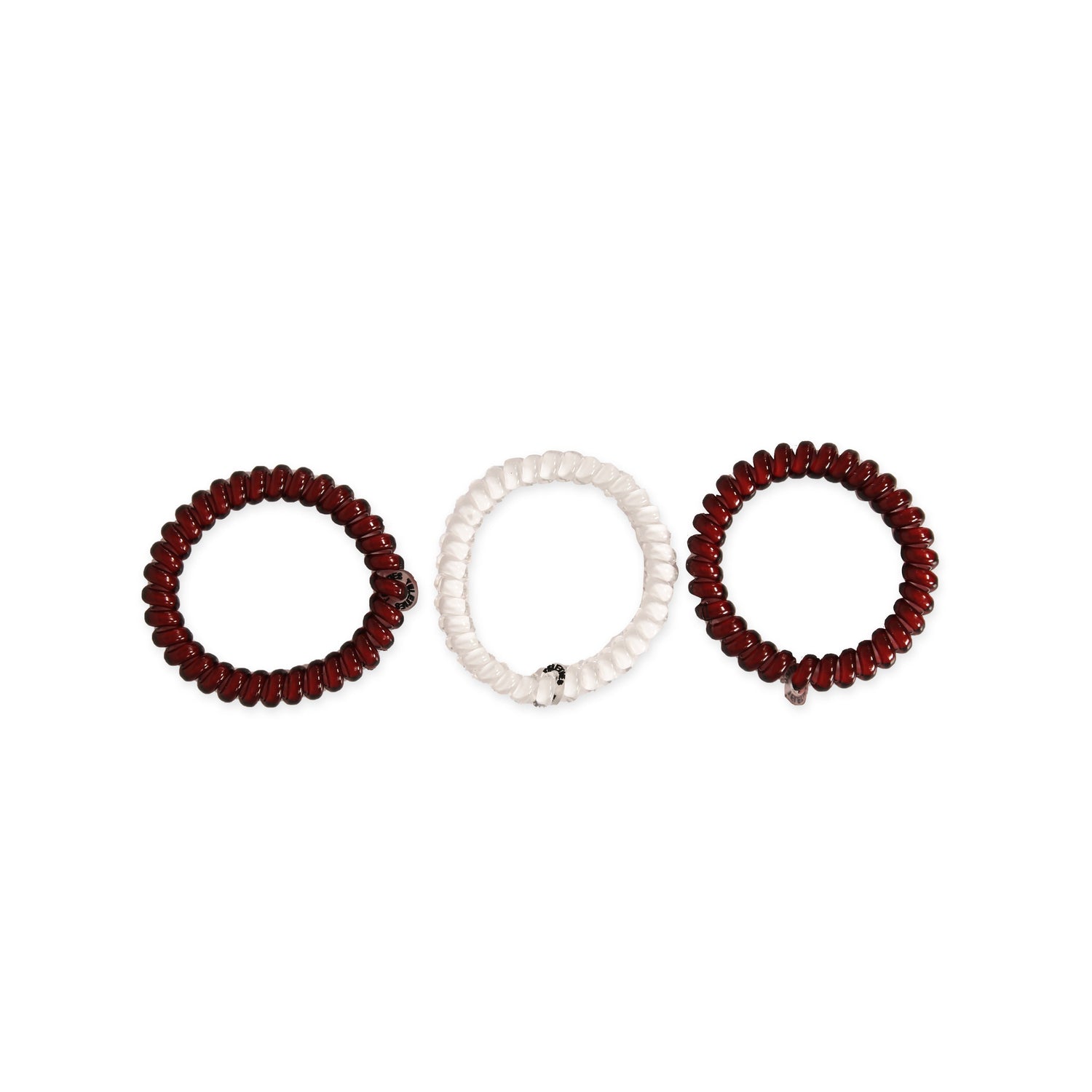 Maroon & White Small Teleties