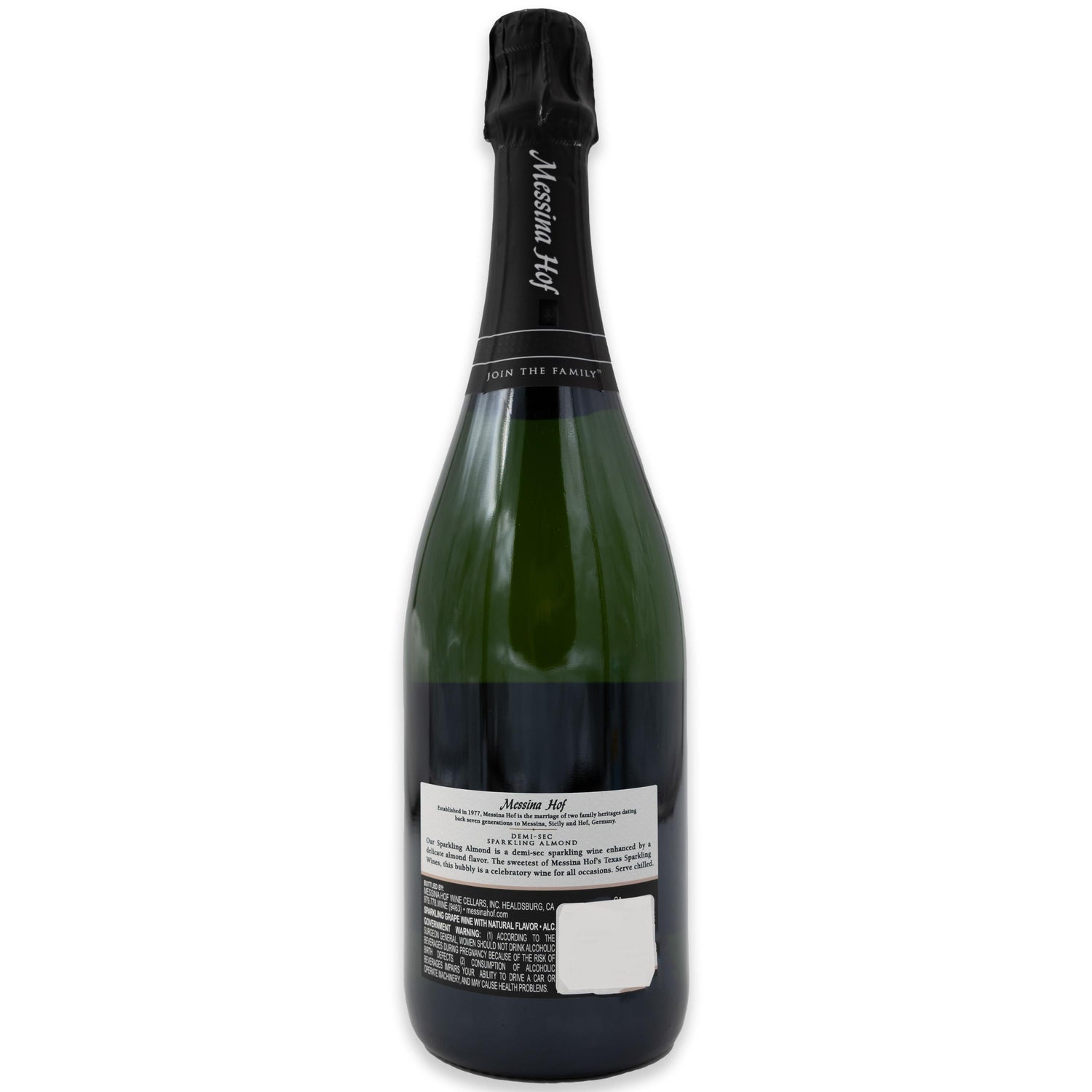 In Store Pickup Or Local Delivery Only: Messina Hoff Sparkling Almond