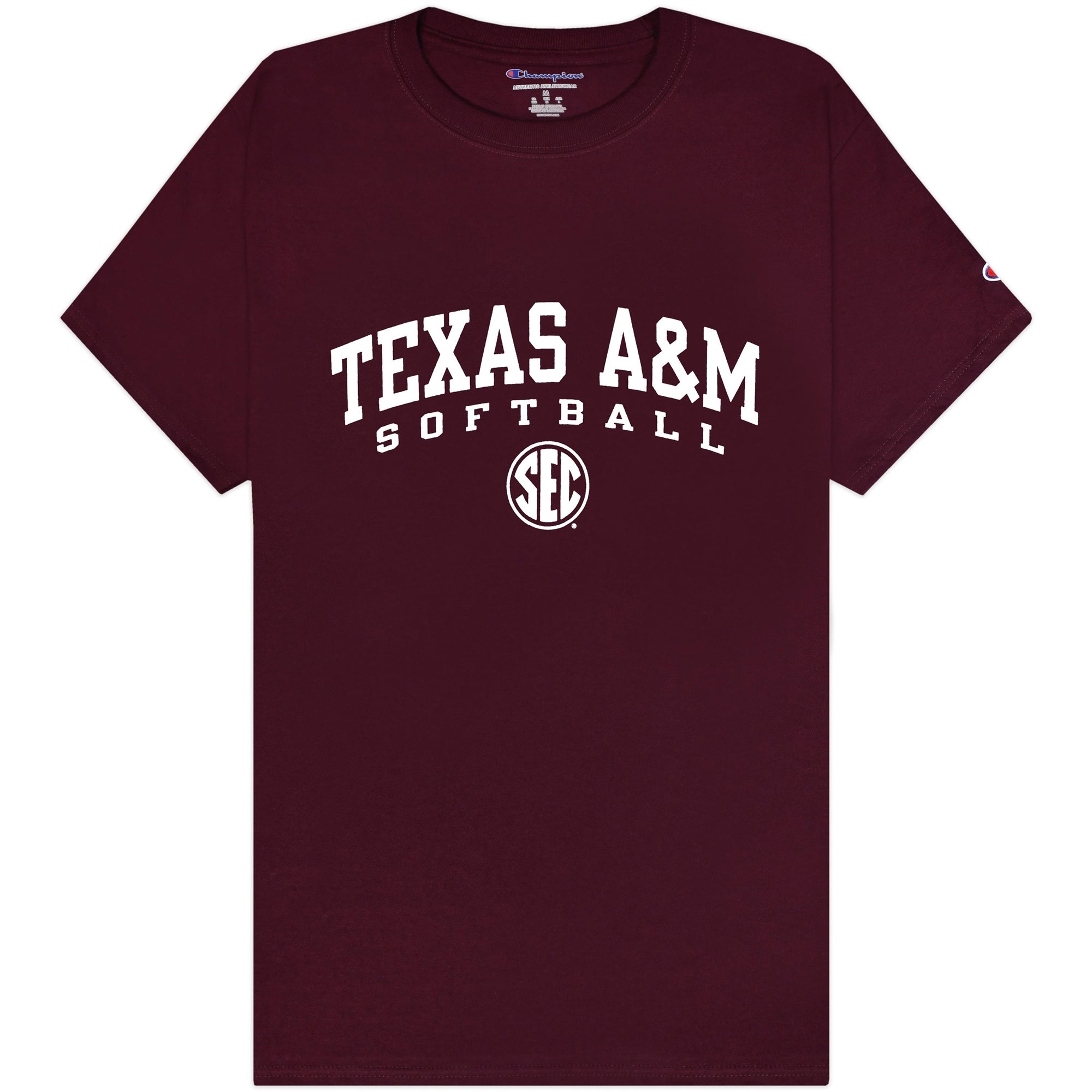 トップス VTG Champion TEXAS A&M JOGGER T-SHIRT f41614-01-Z-