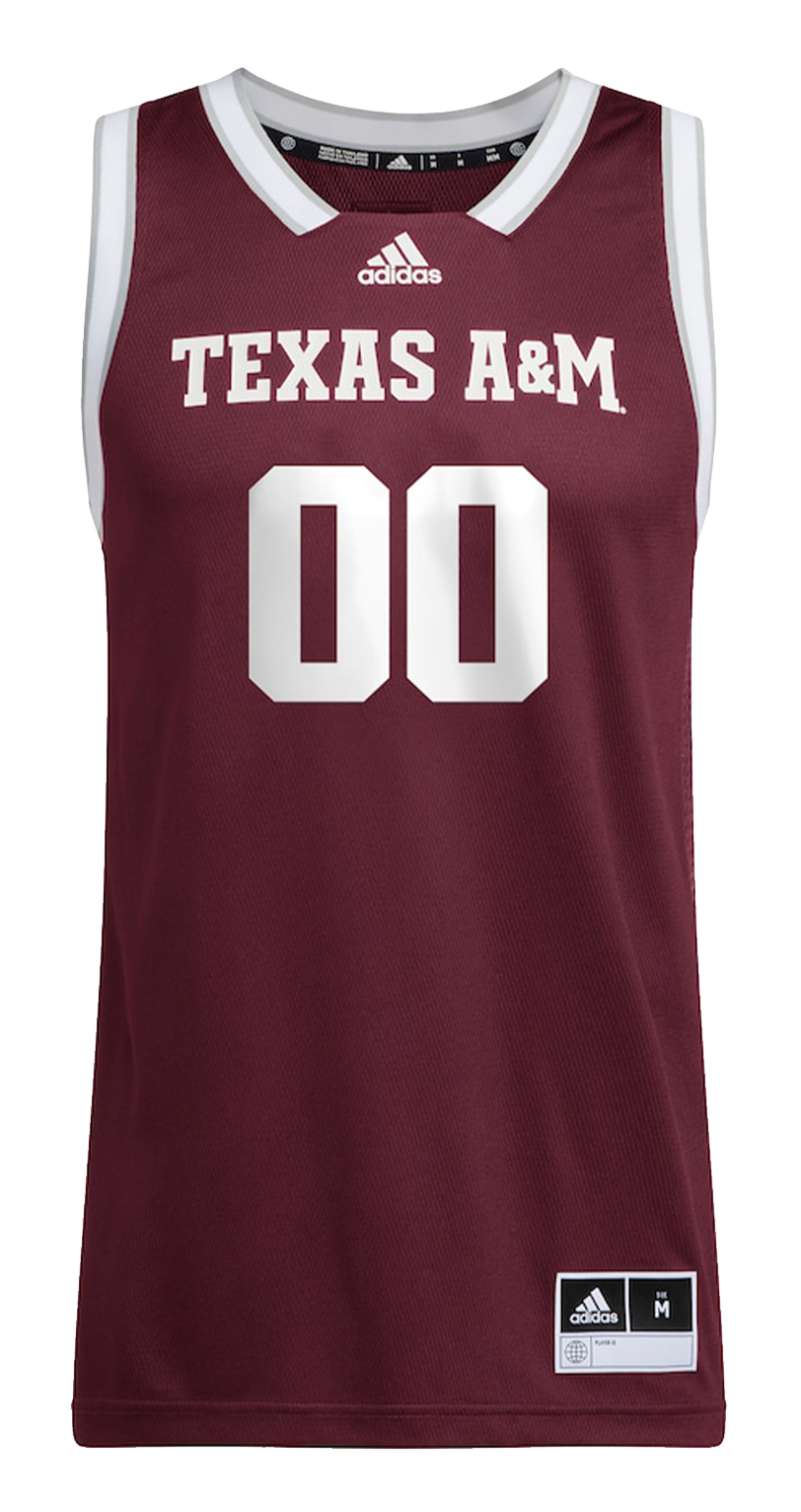 Texas A&M Adidas CUSTOM Basketball