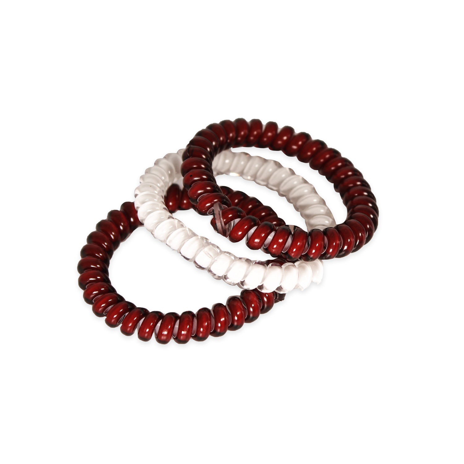 Maroon & White Small Teleties