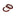 Maroon & White Small Teleties