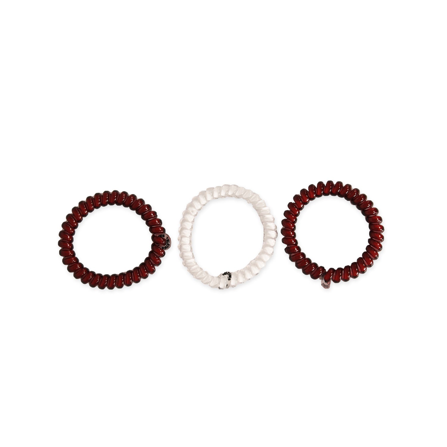 Maroon & White Small Teleties