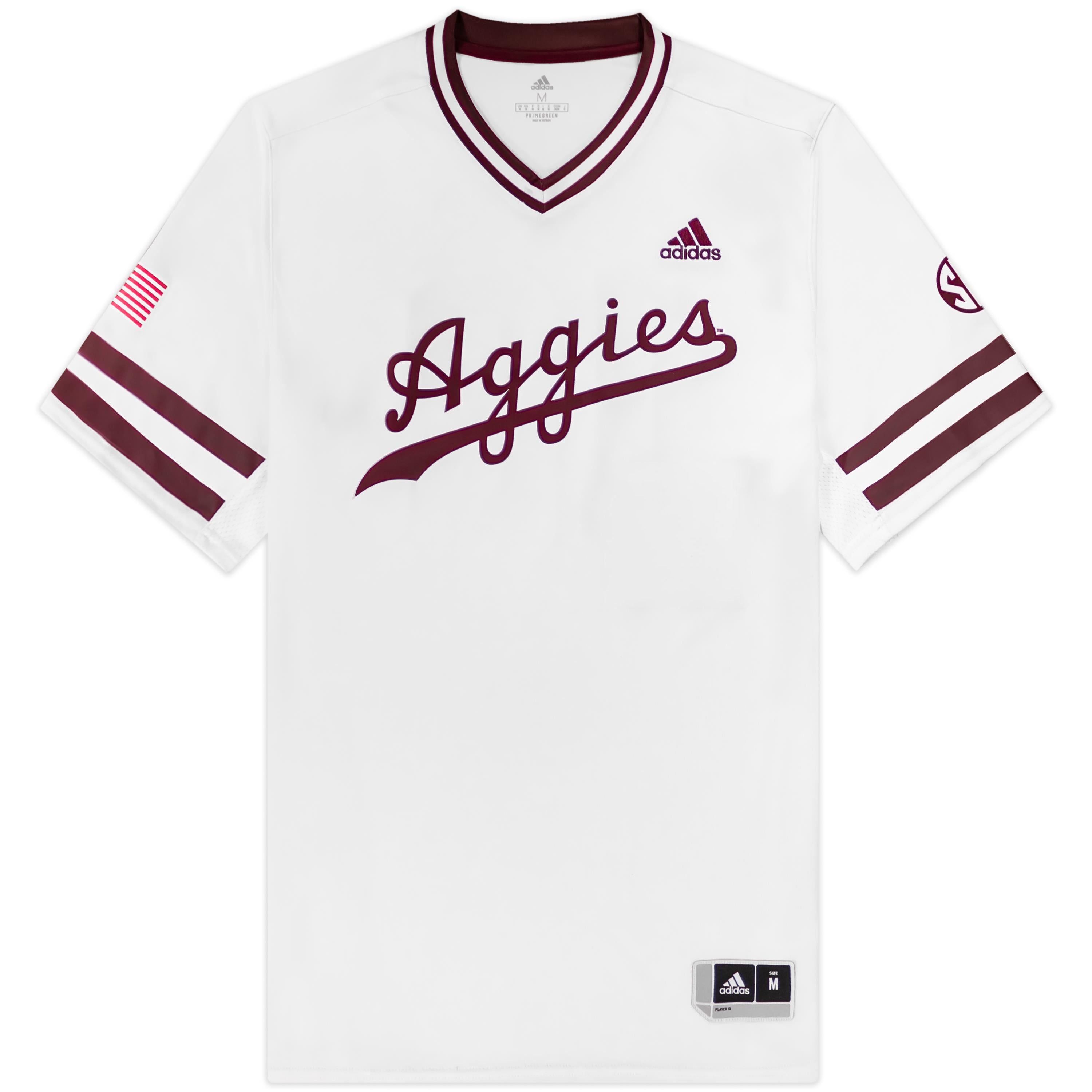 Men's adidas Maroon Texas A&M Aggies Replica Baseball Jersey