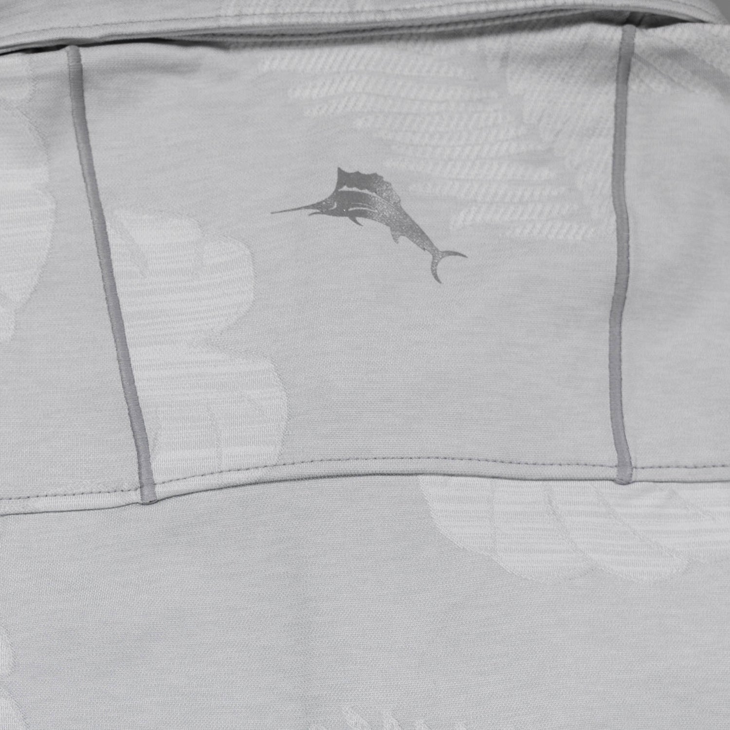 Texas A&M Tommy Bahama Palm Coast Delray Gray Polo