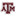 Texas A&M Maroon And White Beveled Atm Layered Earrings