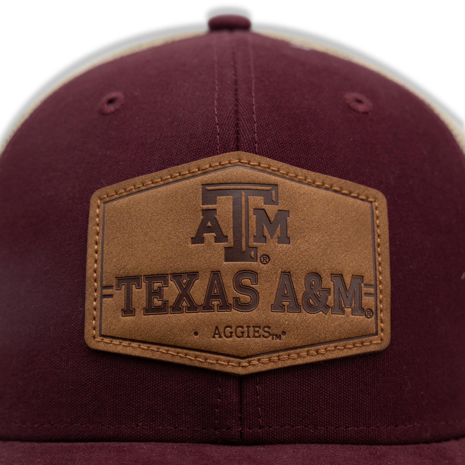 Texas A&M Rawhide Trucker Patch Hat