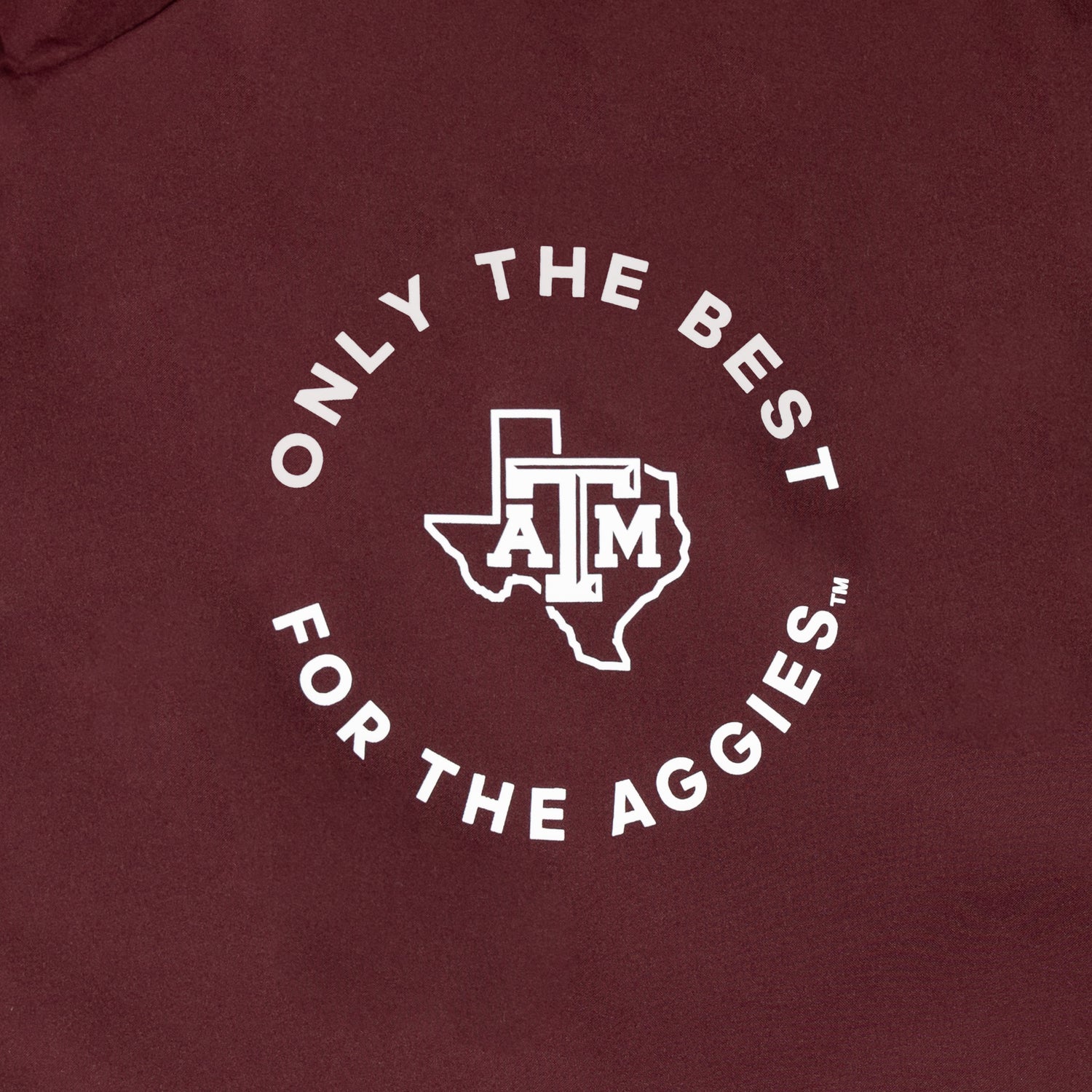 Texas A&M Adidas Stadium 1/4 Zip LS