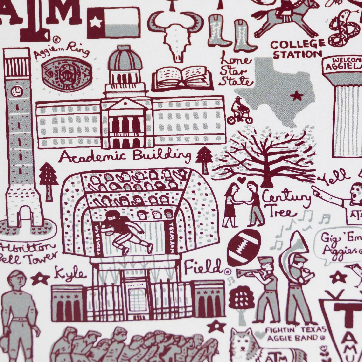 Texas A&M Julia Gash Note Cards