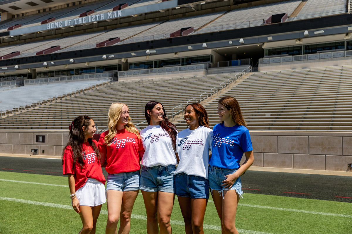 What to Wear to the Texas A&M Red, White and Blue Game