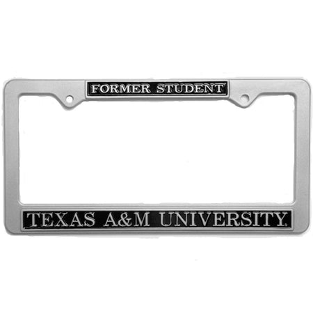texas a&m aggies former student alumni college 3d license plate