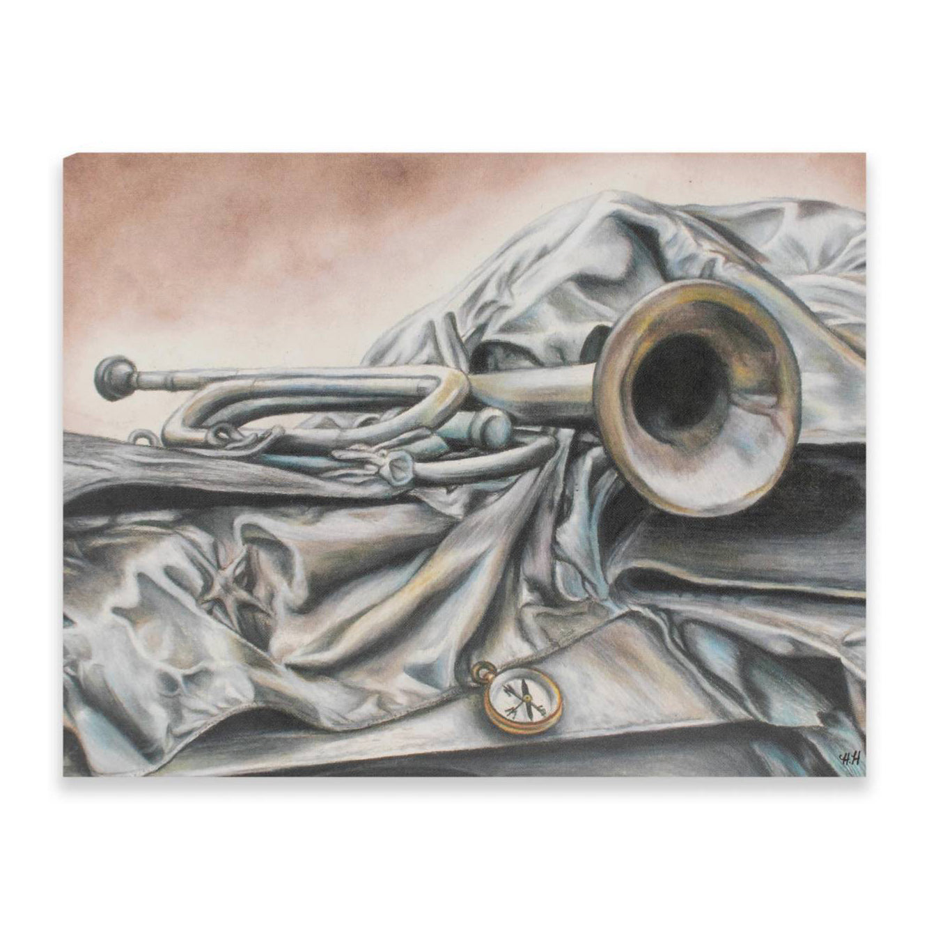 Trumpet Note Card