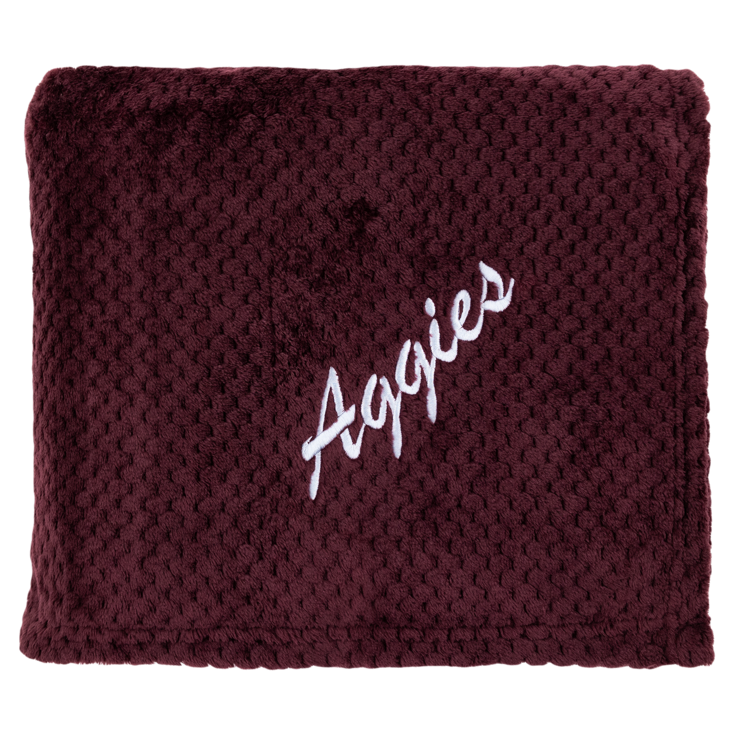 Texas A&M Aggies Pineapple Stitch Blanket
