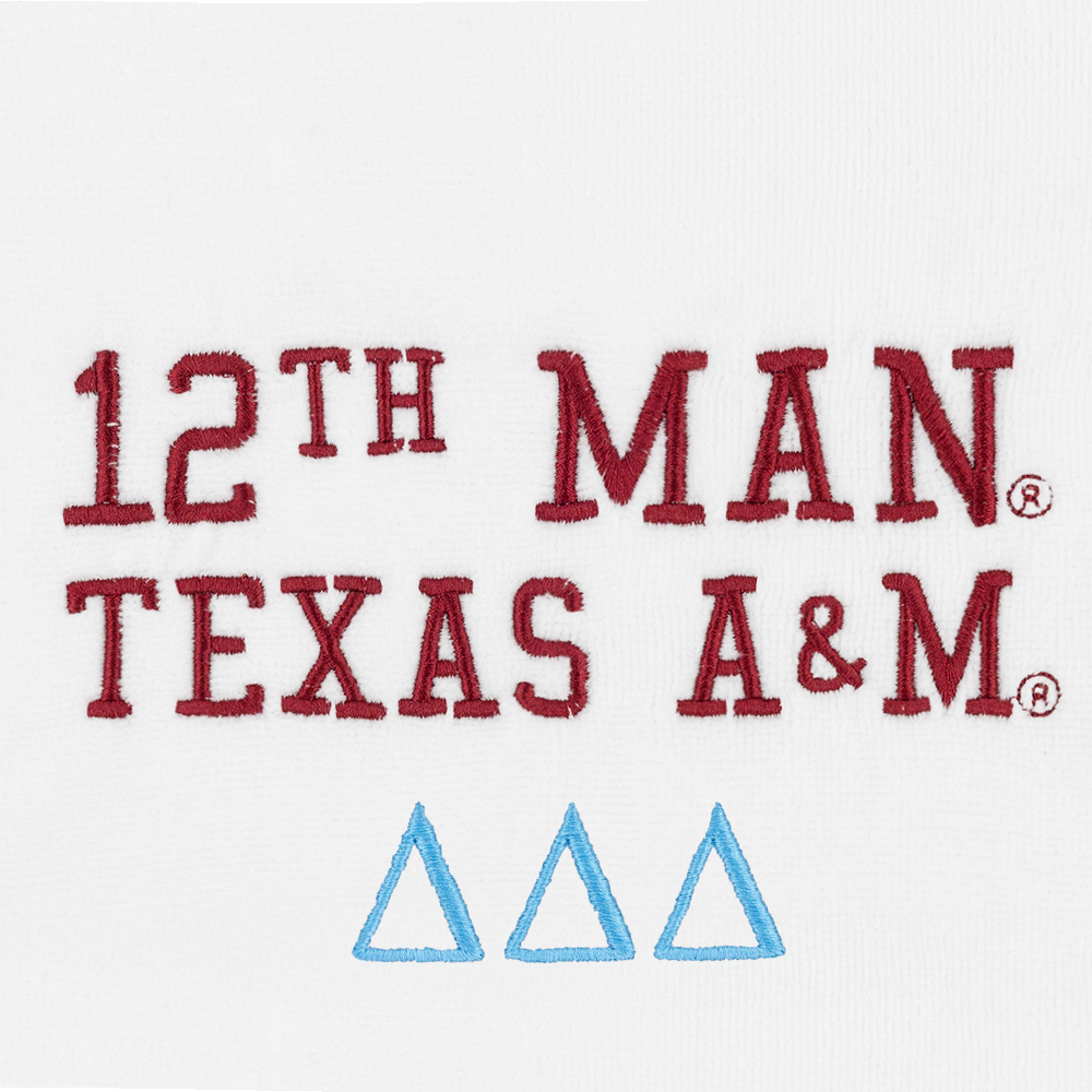 Texas A&M Tri Delta 12th Man Towel