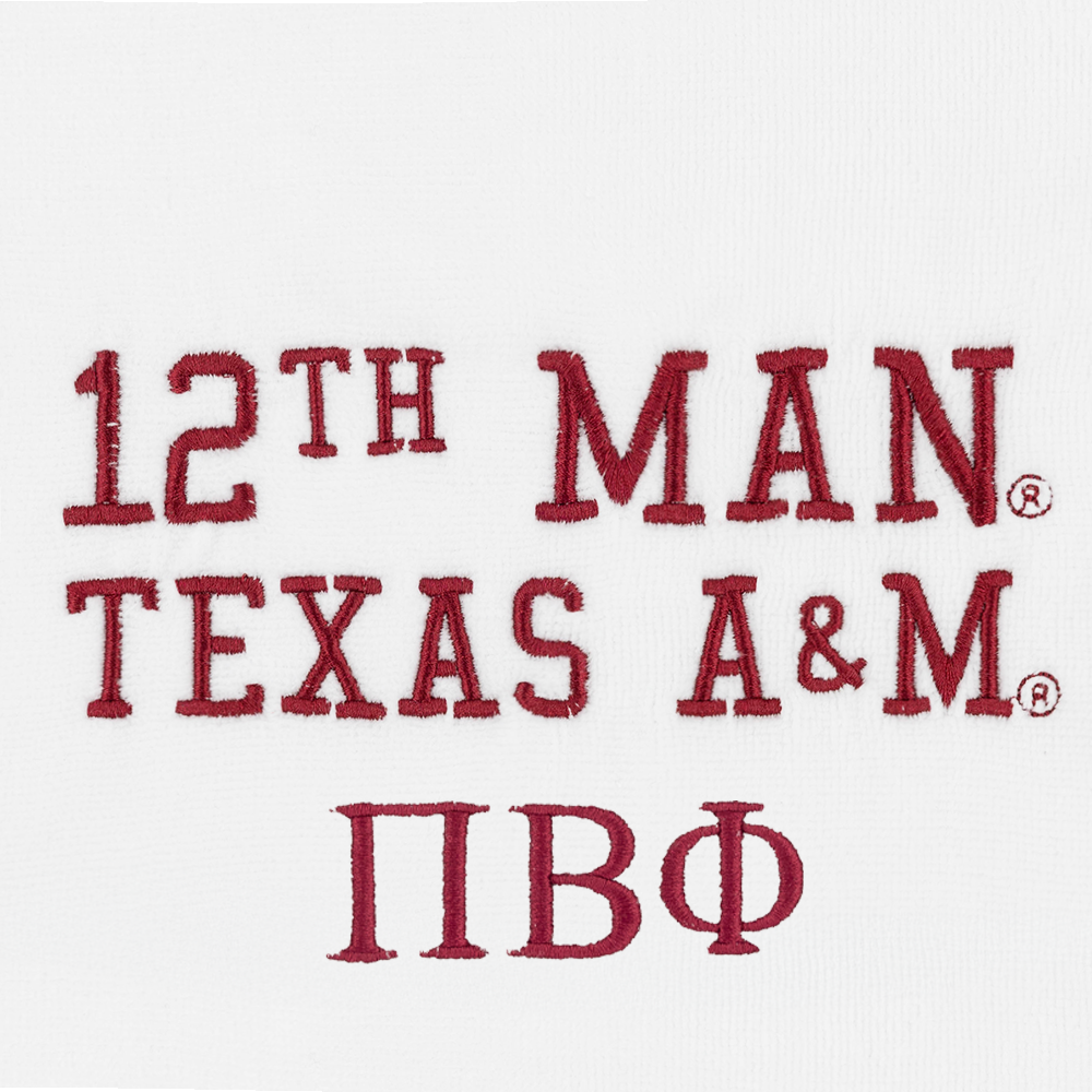 Texas A&M Pi Beta Phi 12th Man Towel