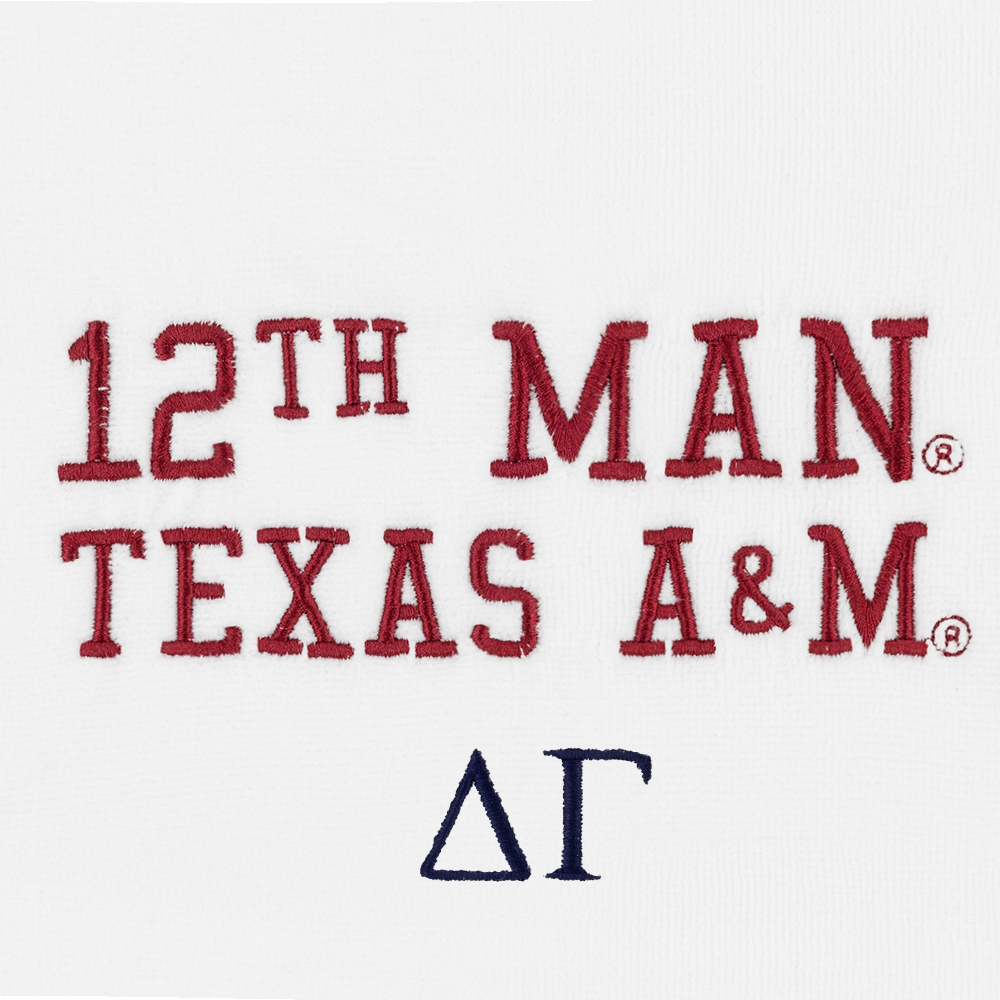 Texas A&M Delta Gamma 12th Man Towel