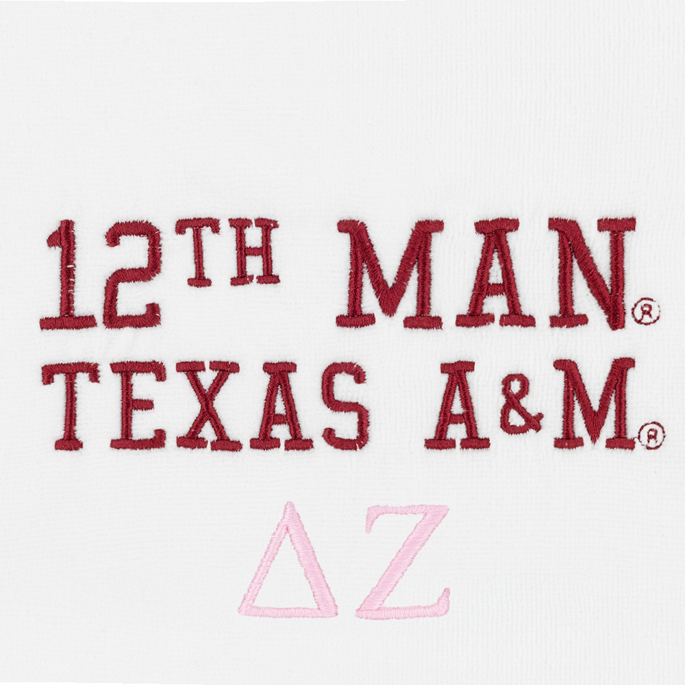 Texas A&M Delta Zeta 12th Man Towel