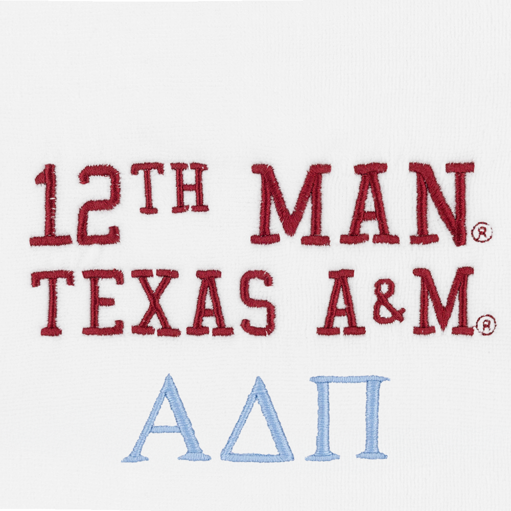 Texas A&M Alpha Delta Pi 12th Man Towel